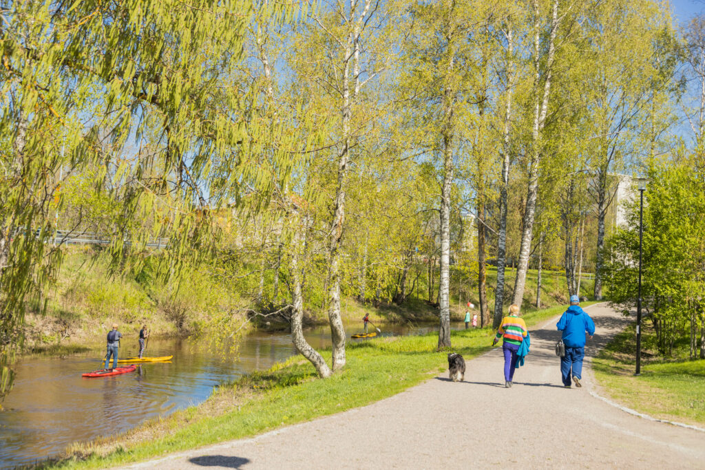 Mäntsälänjoen puistoraitti