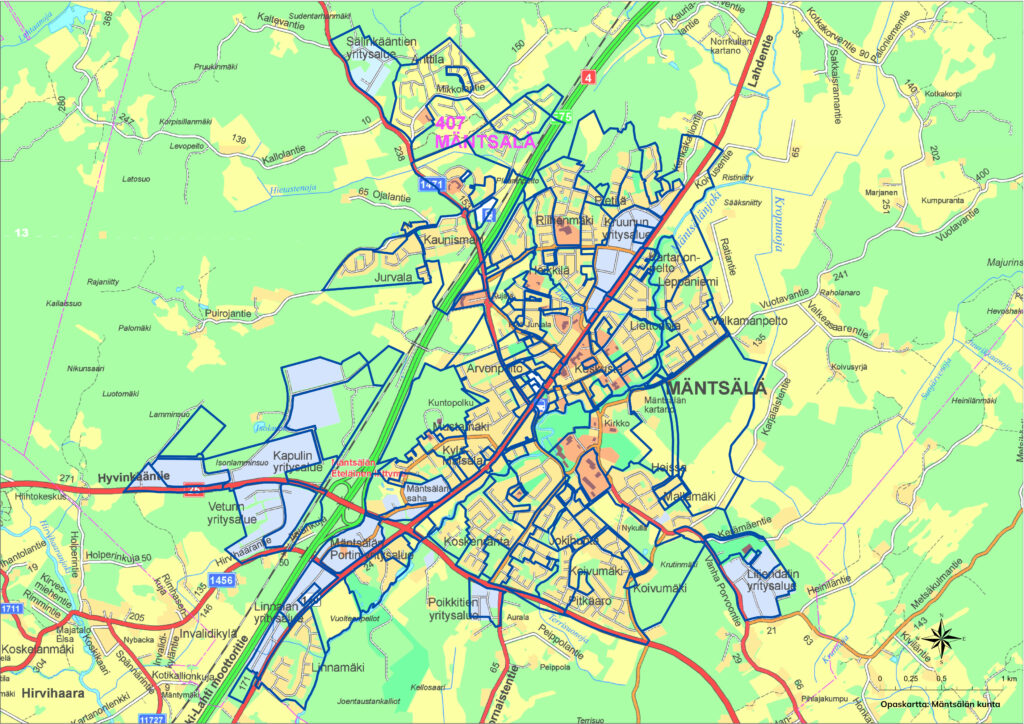 Kaavaindeksi Kirkonkylä